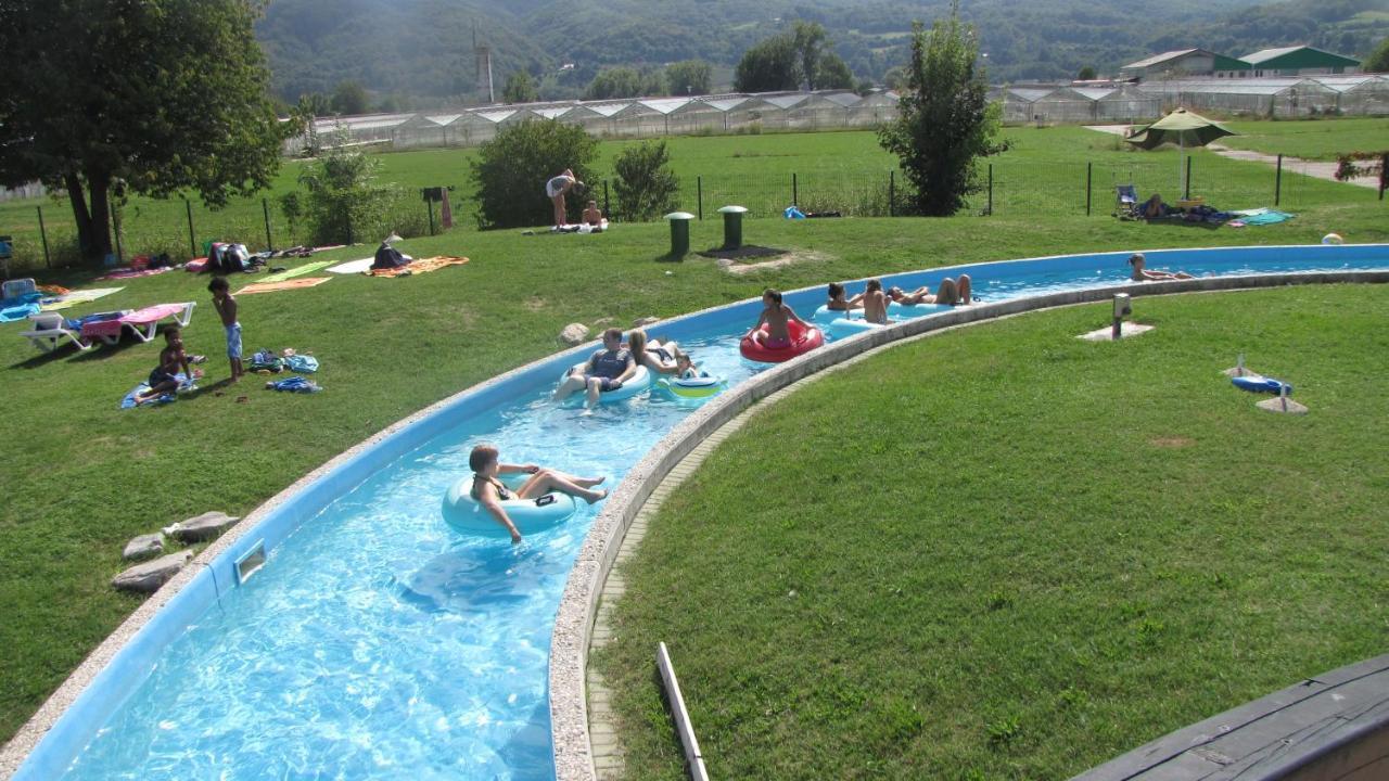 Happy Camp Mobile Homes In Camping Terme Catez Catez ob Savi Buitenkant foto